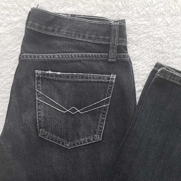 Gap distressed black skinny jeans size 2 - Picture 3 of 12